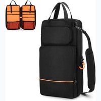 Échantillon Gratuit : Pochette et Sac de Rangement Portable pour Baguettes de Batterie en Tissu Oxford Personnalisé, Fermeture Éclair Robuste, Idéal pour Cadeau