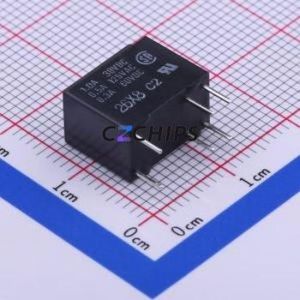 G5V-1 DC3 Signal Relay DIP,7.5x12.5mm Relay 3V 1 Changeover: 1C (SPDT-Changeover)::: 125V-AC/60V-DC Silver + Gold Plated - Product Image 1