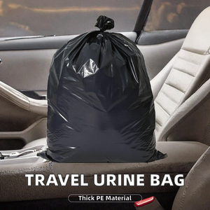 Sacs poubelles HC PECK noirs en PE de 3 mil, très résistants, thermosoudés, résistants à la déchirure, taille personnalisable pour le nettoyage domestique - Product Image 2