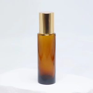Botellas de Vidrio de Lujo Vacías de 15 ml, Color Ámbar Transparente, para Perfume, Aceite Esencial, Desodorante, Masajes y Fragancias - Product Image 4