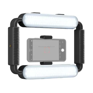<span class=keywords><strong>GVM</strong></span> Official LT10S Luz de fotografía Smartphone Video Camera Rig Light Daylight con bicolor Soft Board LED On-Camera Light - Product Image 3