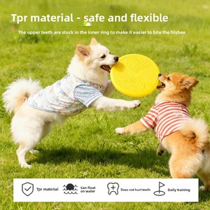 Nuevo Disco Volador de Silicona para Perros 2026, Juguete Interactivo de Goma Suave Resistente a Mordidas para Entrenamiento y Alivio del Aburrimiento, Juguete para Mascotas - Product Image 2