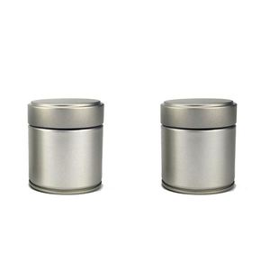 Wholesale Custom Printed Luxury Tea Matcha Tins Packaging Airtight Coffee Containers Empty Metal Round Shape Tin Can for Tea - Product Image 4
