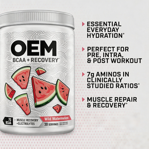 BCAA en Polvo OEM ODM 7g con Electrolitos, Certificado GMP Halal ISO22000, Sin Azúcar, Sabor Sandía Silvestre, 30 Porciones - Product Image 2