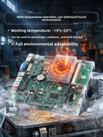 Motherboard Industri Mini ITX Intel I3 4030U I5 4200U 5300U CPU, Komputer Mini All-in-One Terintegrasi, LVDS Dual EDP ITX Thin Board