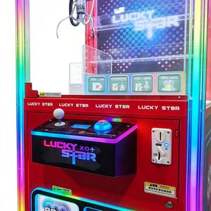 ตู้คีบตุ๊กตาหยอดเหรียญพร้อมไฟ LED สำหรับห้างสรรพสินค้าและสถานบันเทิง - Product Image 4