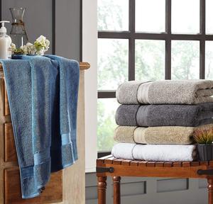 Nhà Sản Xuất Của Chất Lượng Cao 100% Bông Jacquard Chân Khách Sạn Thổ Nhĩ Kỳ Khăn Tắm Bộ Sưu Tập Tầng 32S Rắn Màu Sắc Mô Hình - Product Image 2