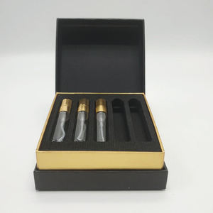 Custom Small Black Eco-Friendly <strong>Book</strong> Shaped Paperboard <strong>Essential</strong> Oil Boxes Packaging - Product Image 3
