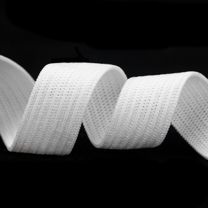 Nhà Máy Bán Buôn Dệt Kim Ban Nhạc Đàn Hồi Đen Trắng 20Mm 25Mm 30Mm 50Mm 70Mm - Product Image 6