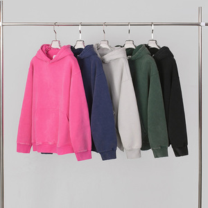 Bestseller 2025 Nouveau sweat à capuche en molleton pour homme 360gsm Vintage <span class=keywords><strong>Batik</strong></span> Wash Sweat-shirt surdimensionné Lavé Streetwear Pullover - Product Image 2