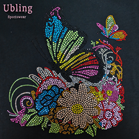 Prix de gros Bling strass transfert de chaleur conceptions en gros étincelles personnalisé fer sur strass transferts pour t-shirt