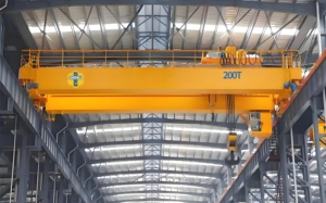 Phong Cách Châu Âu Palăng Điện Xe Đẩy Du Lịch Dầm Đôi Cần Cẩu 16T 18T 20ton 32ton 50ton Với Điều Khiển Từ Xa - Product Image 2