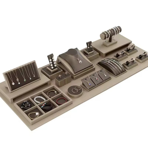 Présentoir de bijoux de table pour montres, colliers, bagues et boucles d'oreilles, accessoires de présentation pour boîtes à bijoux - Product Image 1