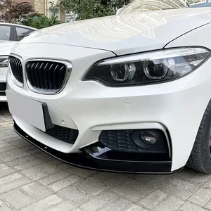 Car Front Bumper <b>Lip</b> Spoiler Diffuser For 2 Series F22 F23 M-Sport 2015 2016 2017 2018 2019 Auto Accessories Tuning - Product Image 3