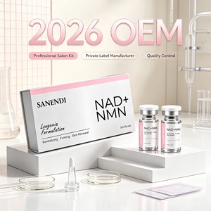 Sérum facial NAD Plus NMN à l'infusion botanique de rose, camomille et lavande, apaisant, calmant, pour peaux sensibles, hydratant, tonifiant, soin OEM - Product Image 3