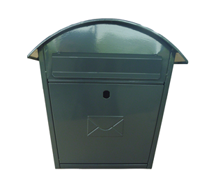 Modern Waterproof Powder Coated <b>Wall</b> Mount Metal Key Lock 4L Capacity Apartment Lockable Mailbox for POST - Product Image 1
