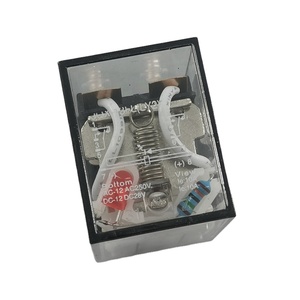 電磁パワーリレー JQX-13F/2Z JQX-13F 2Z DC 24V コイル 10A 8ピンプラグ - Product Image 3