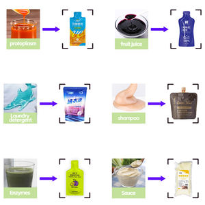 Machine d'emballage automatique de liquides pour sachets préformés et pochettes verticales - Product Image 2