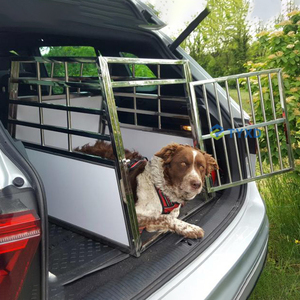 TYXD paslanmaz çelik köpek taşıyıcı avrupa popüler SUV Mini Van SS köpek taşıma kafesi - Product Image 6