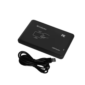 قارئ بطاقات ذكية USB بتردد 13.56 ميجاهرتز، قارئ بطاقات IC مكتبي، قارئ بطاقات RS232 للتحكم في الوصول - Product Image 1