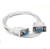 Prix de gros d'usine DB9F à DB9F câble RS-232 Null Modem câble