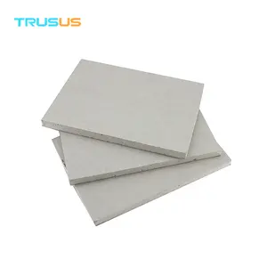 Placa de gesso verde Trusus para banheiro, drywall ultraleve