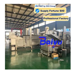 Industrial Oil Free 500kg one Hour French Fries Frying Pringles Potato Chips Fryer Machine for Frying Potatoes