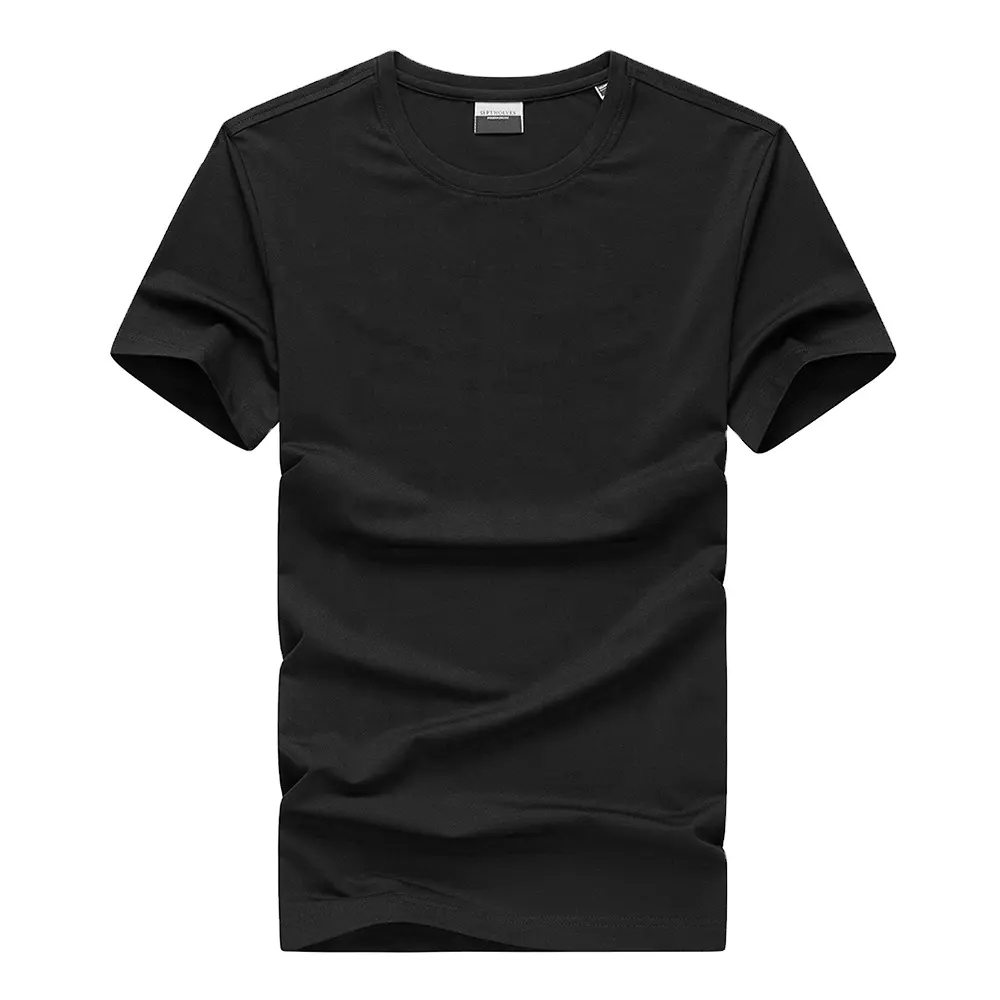 Organic Cotton Shirt Cheap Price Custom Printing Pure Organic Men's T-shirts 100% Cotton Men's Short Sleeves T Shirts
