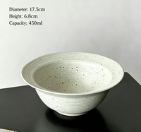 Bol en céramique à large rebord, bol vintage en poterie rustique en forme de chapeau de paille, bol de service pour salade, pâtes, petit-déjeuner, céréales, dessert, vaisselle de cuisine
