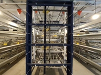 Stock disponible poulette Cage poulet poulailler maisons fermes avicoles H cadre couveuse Cage couveuse poulet