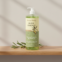 Gel Douche Exfoliant Éclaircissant Super Vitamine C Naturel à l'Huile d'Olive, Marque Blanche en Gros, 1000ml