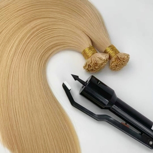 Extensiones de Cabello Humano Virgen con Punta <span class=keywords><strong>en</strong></span> <span class=keywords><strong>V</strong></span>, Cutículas Alineadas <span class=keywords><strong>en</strong></span> una Dirección, Venta al por Mayor, Fábrica de Queratina India, Cabello Saludable Directo de Fábrica - Product Image 1