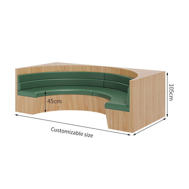Sofa en forme de U de cabine