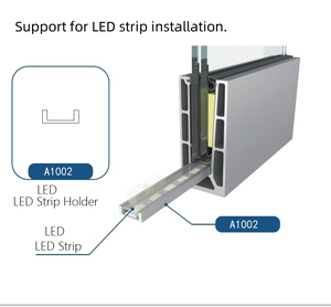 HYQY-Base <span class=keywords><strong>de</strong></span> zapata moderna <span class=keywords><strong>de</strong></span> canal en U, balaustrada <span class=keywords><strong>de</strong></span> <span class=keywords><strong>aluminio</strong></span>, sistemas <span class=keywords><strong>de</strong></span> <span class=keywords><strong>barandillas</strong></span> <span class=keywords><strong>de</strong></span> vidrio <span class=keywords><strong>para</strong></span> interior y exterior, balcón y terraza - Product Image 3