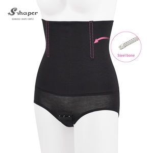 S-SHAPER femmes taille haute Corset Shapewear gaines culotte entrejambe respirant tricoté taille mince formateur adultes fesses rembourrées - Product Image 4