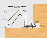 Meilleure vente US Market Q Lon Door Seal Strip pour portes et fenêtres