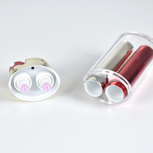 Flacone Airless a Doppia Camera con Pompa per Siero e Lozione, 5ml*2 10ml*2 15ml*2, Confezione Cosmetica <span class=keywords><strong>Vuota</strong></span> in Plastica a Due Teste di KINPACK - Product Image 4