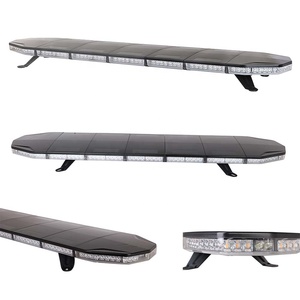 Barra de luz estroboscópica de advertencia Led de 47 pulgadas y 120cm, barra de luz azul de advertencia para ambulancia - Product Image 4