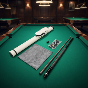 Venta al por mayor: Tacos de <span class=keywords><strong>billar</strong></span> de madera de arce de 58 pulgadas, de 2 piezas, para uso en bares domésticos, con <span class=keywords><strong>tiza</strong></span> para tacos - Product Image 1