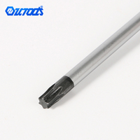Obeng alat tangan Manual multifungsi baja CRV Torx Bintang Panjang ekstra kustom pabrik Qixin dengan magnet