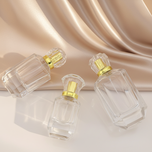 Botellas de perfume al por mayor en stock con múltiples tapas, botellas transparentes recargables y pulverizadores - Product Image 6