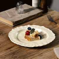 Assiettes en céramique de couleur unie, style hôtelier créatif et luxueux, pour mariage, événement, pâtes, salade, légumes