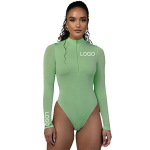 Autunno di trasporto Delle Donne Tute e Pagliaccetti Solido Maniche Lunghe Donna Nero <span class=keywords><strong>Tuta</strong></span> di Un Pezzo del Vestito Delle Ragazze Calzamaglia di Stirata <span class=keywords><strong>Tuta</strong></span> Da Jogging - Product Image 1