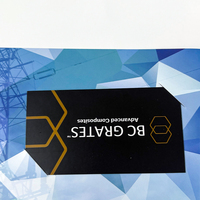 Carpeta de papel A4 Carpeta de soporte de archivo de presentación impresa personalizada con impresión de logotipo comercial