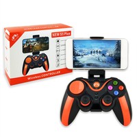 Manette de jeu sans fil S5 Plus pour téléphones Android/iOS avec batterie de 380 mAh (autonomie supérieure à 30 jours) - Contrôleur joystick