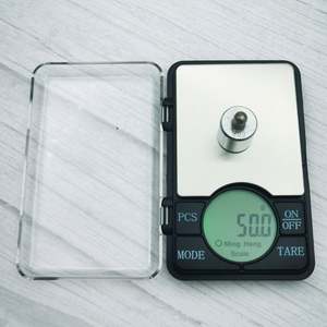 Richmoon 不锈钢珠宝钻石袖珍秤 0.01g 精度 600g 容量 绿色背光液晶显示屏 2 AAA 电池 1 年保修 - Product Image 6