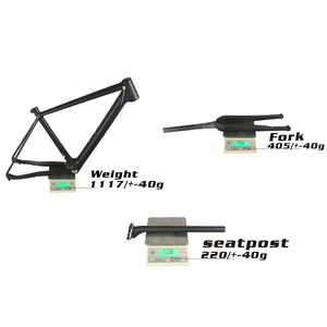 Seraph Fahrräder Steckachse 142mm Carbon <span class=keywords><strong>42c</strong></span> Reifen Flat Mount Gravel Scheibenbremse Gravel Bike Rahmen GR029 - Product Image 6
