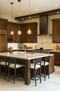 Vermont Mini Cabinet multifunzionale Design Chic armadio da cucina idee di Design marrone scuro armadi mobili per la casa cucina modulare - Product Image 3