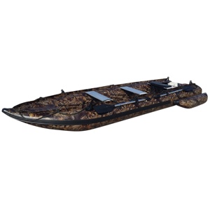 เรือคายัคเป่าลมสำหรับกิจกรรมกลางแจ้ง Goethe Goboat Camo GTK470 สำหรับพายเรือ ตกปลา ล่องแก่ง เล่นเซิร์ฟ แบบดรอปสติทช์ GTK470 เรือพาย - Product Image 6