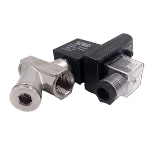 High quality ADF695 Air Compressor Air Tank Solenoid Valve SS304 Stainless Steel Y-Filter Electronic Drain Valve